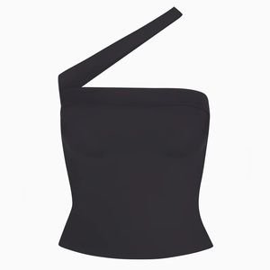 【khy】Sleek Stretch Tube Top Khy Black Stretch Tube Top by Khy - Pickle